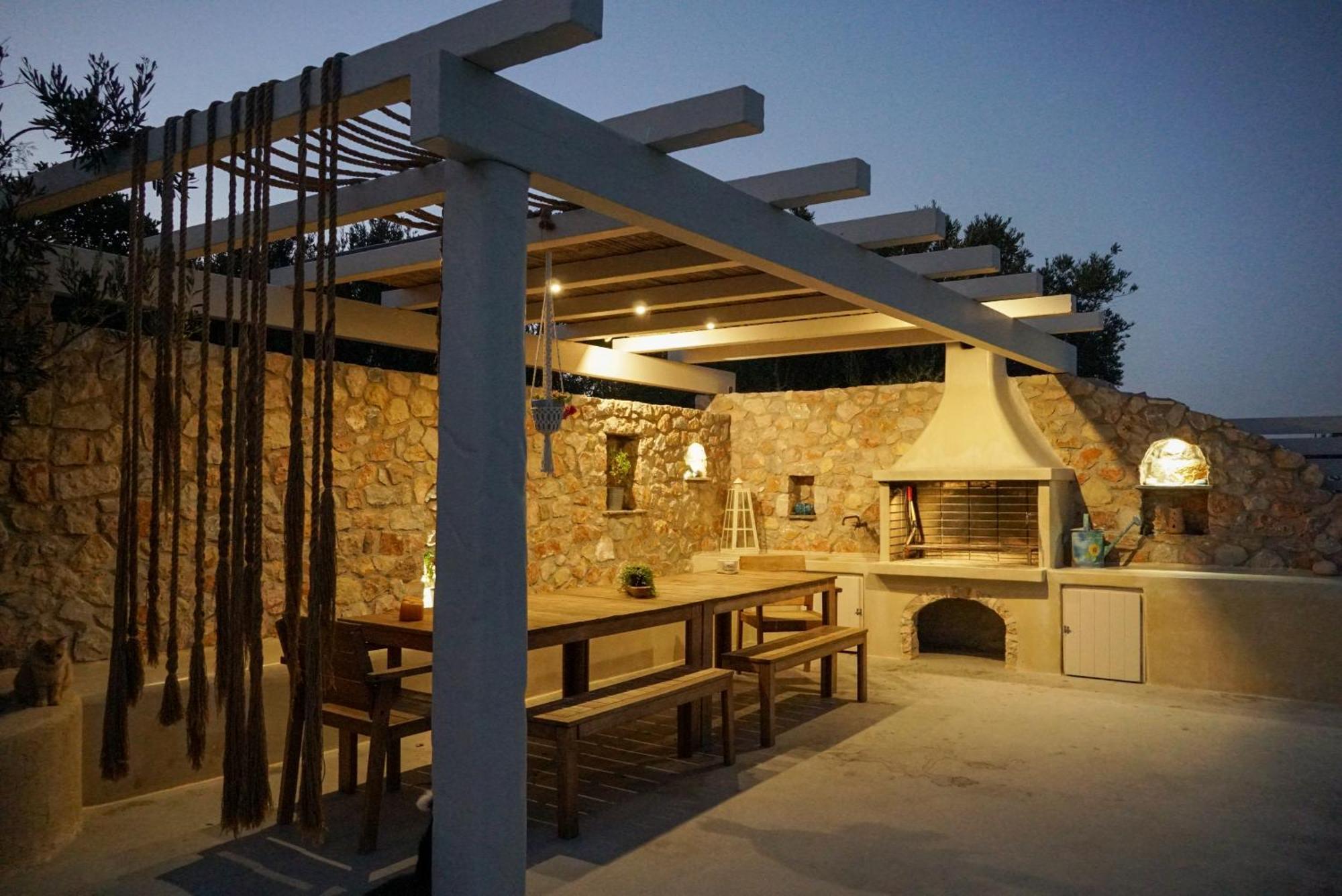 Theros Houses Santorini Kamári Buitenkant foto