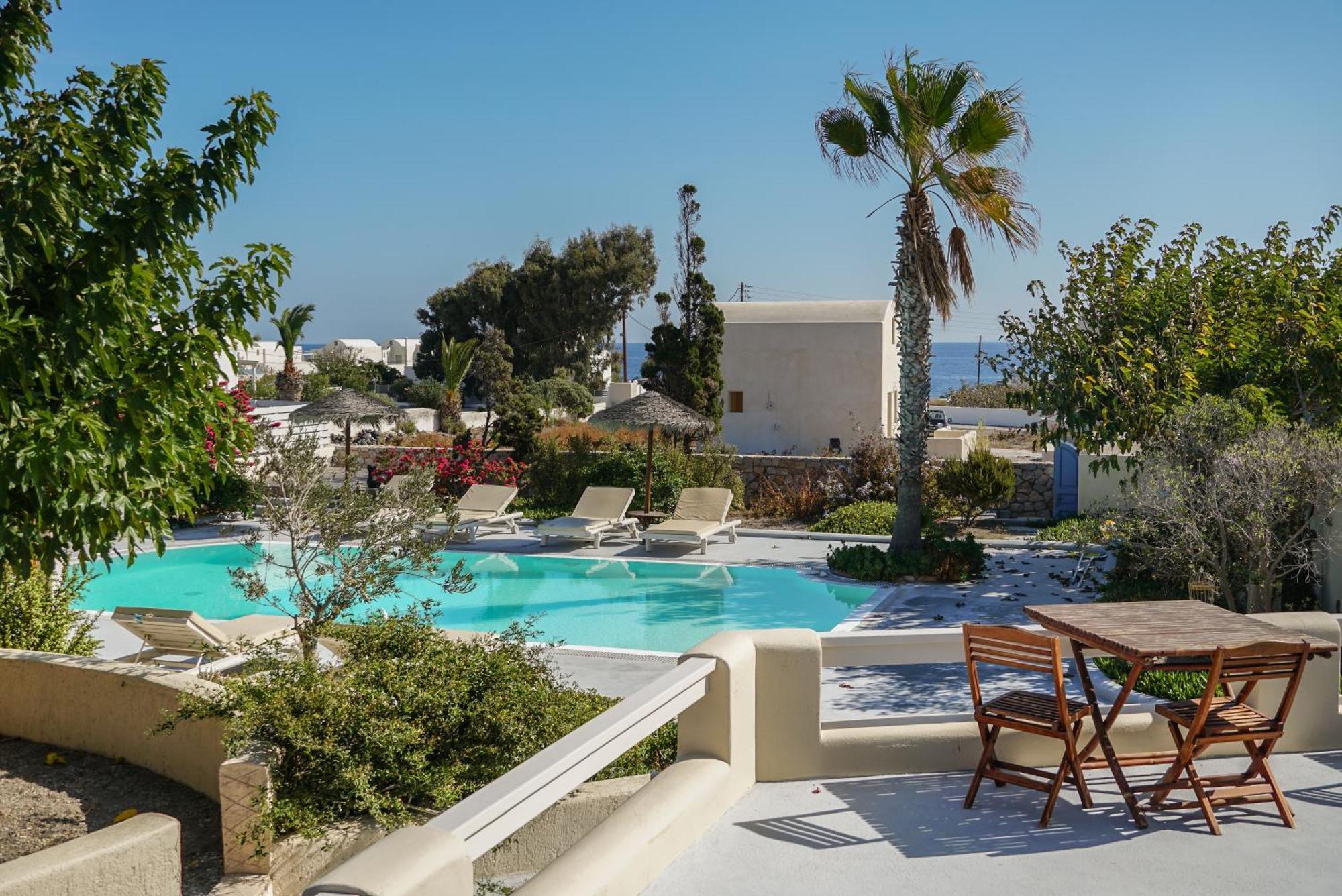 Theros Houses Santorini Kamári Buitenkant foto