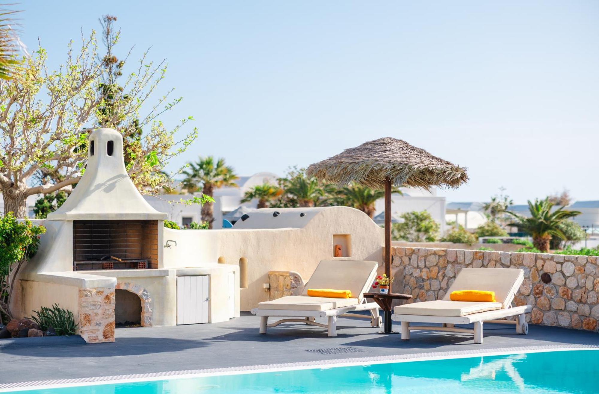 Theros Houses Santorini Kamári Buitenkant foto