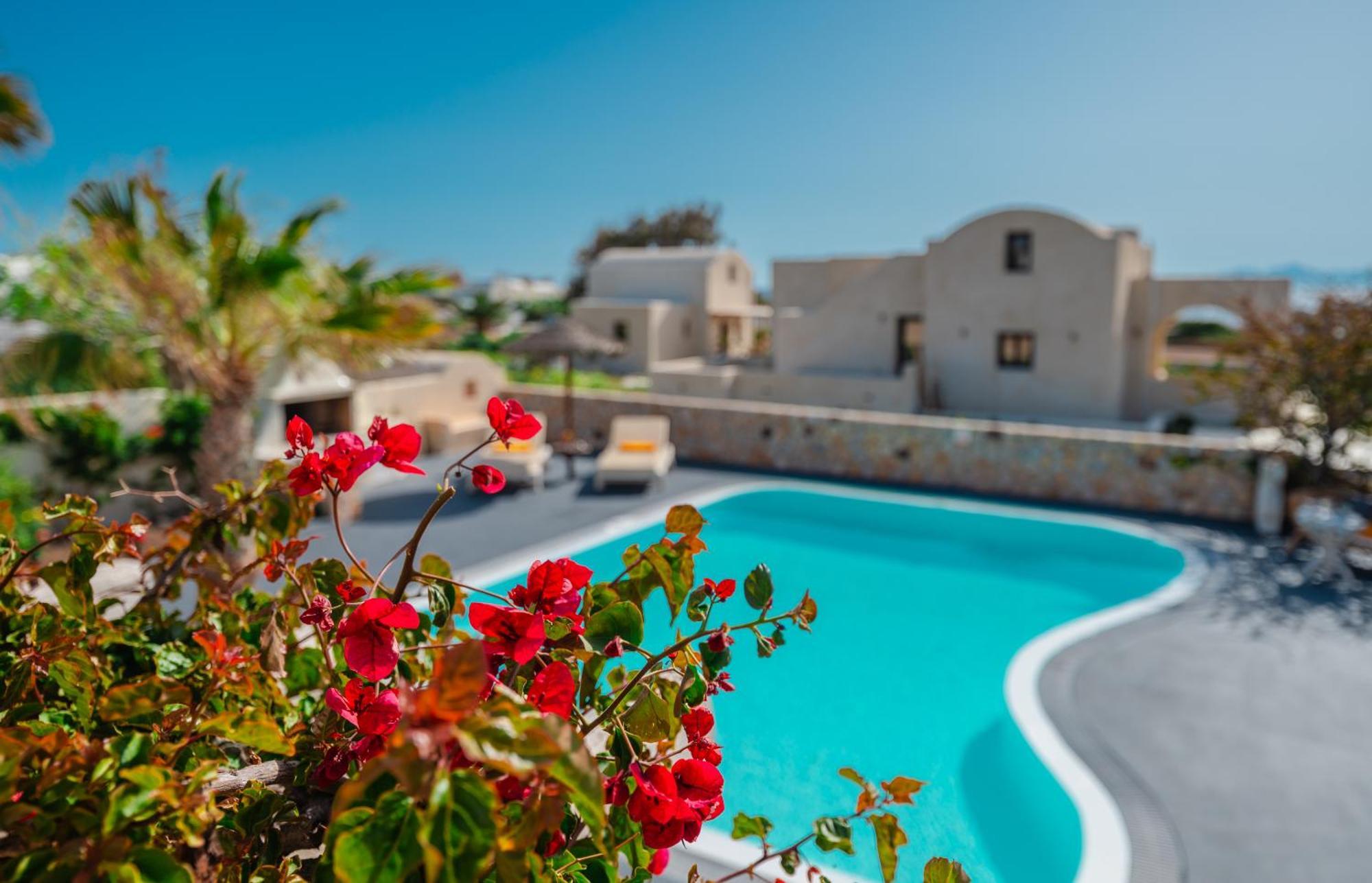 Theros Houses Santorini Kamári Buitenkant foto