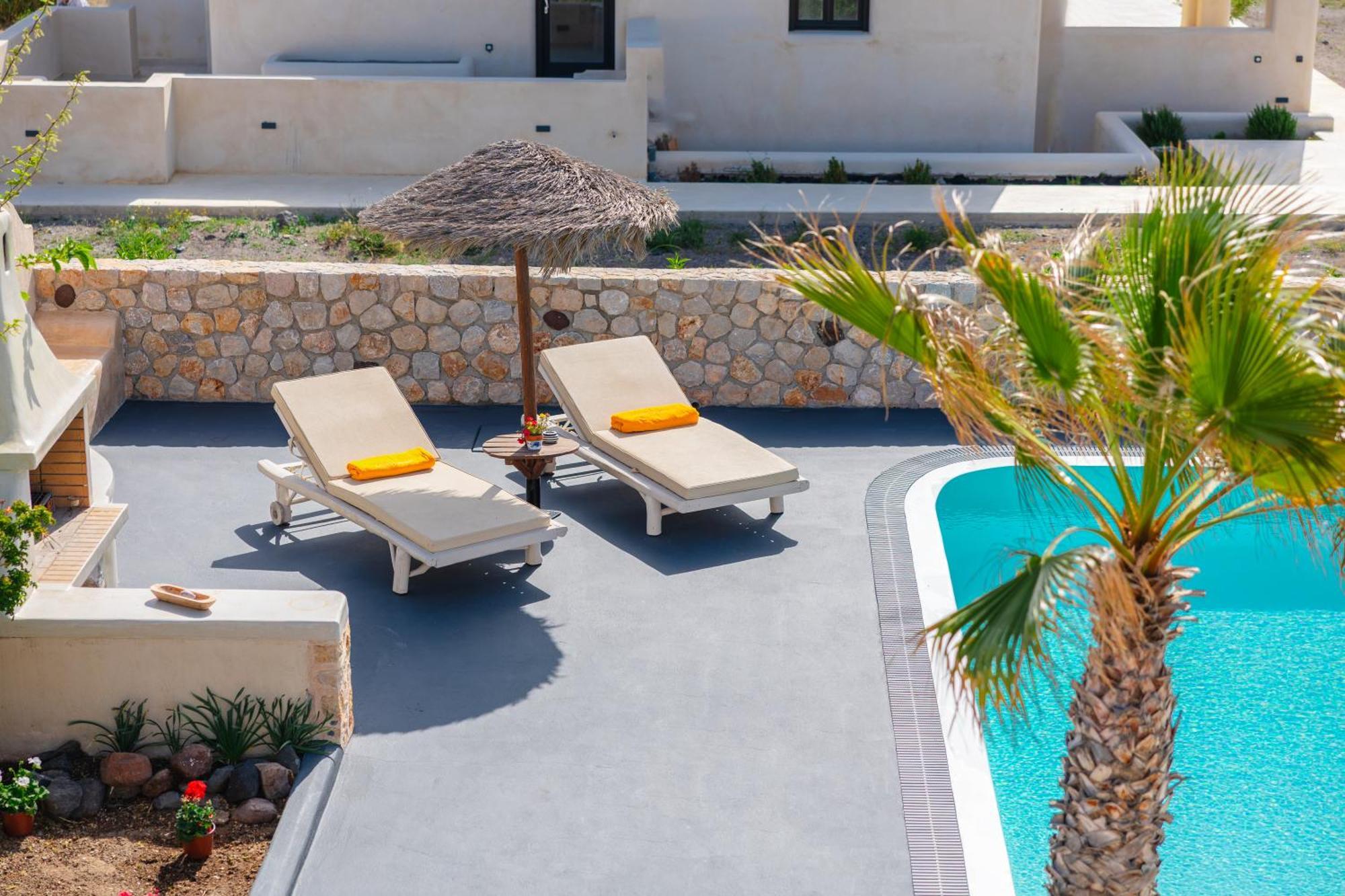 Theros Houses Santorini Kamári Buitenkant foto