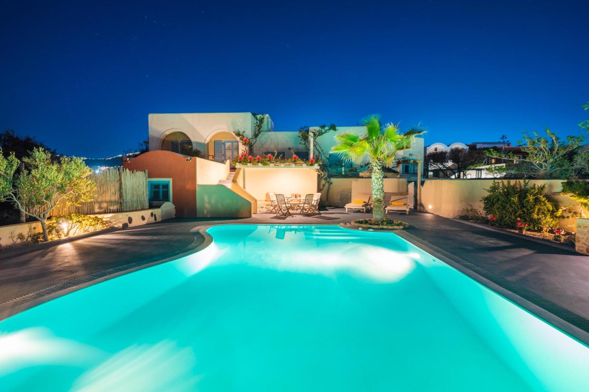 Theros Houses Santorini Kamári Buitenkant foto