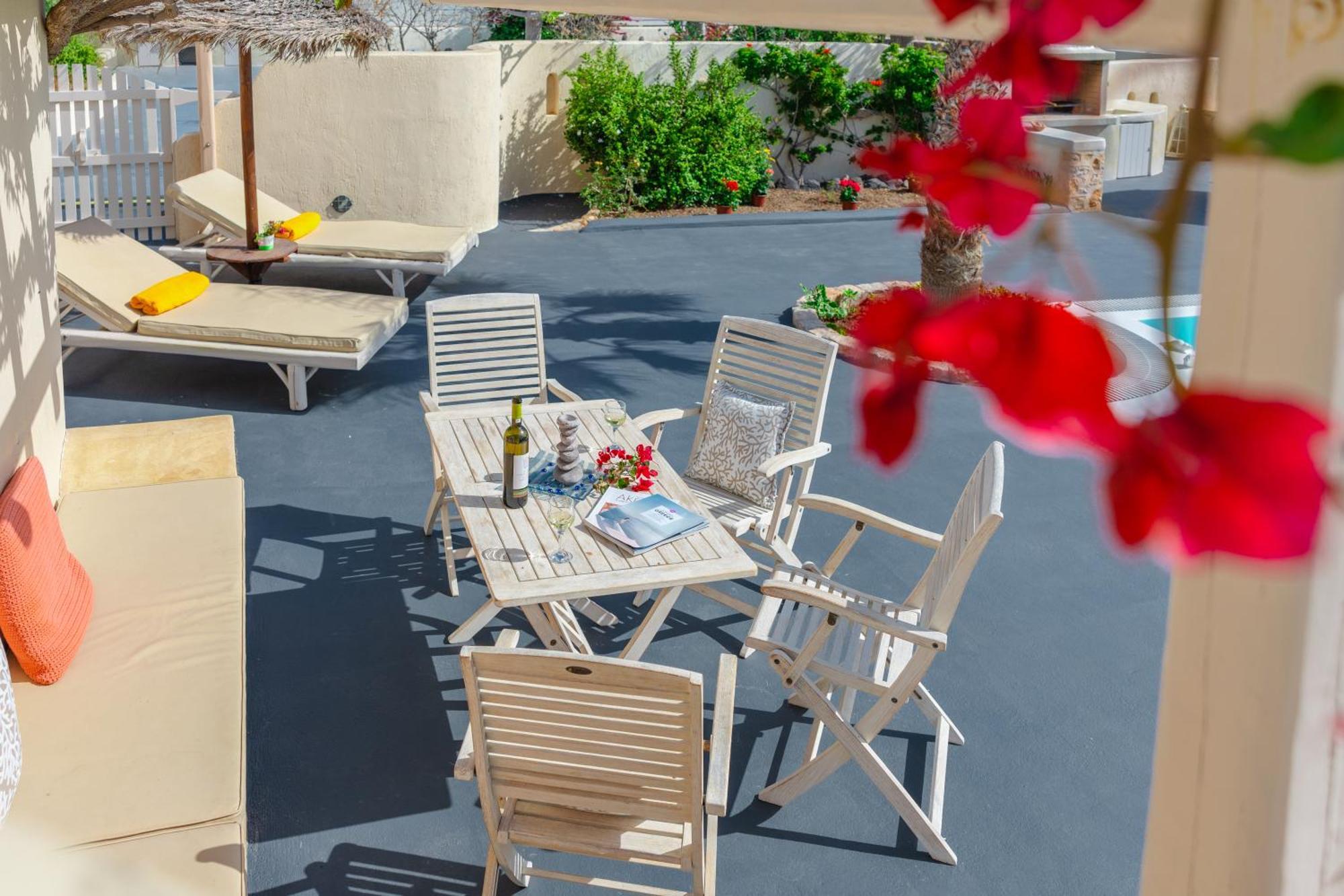 Theros Houses Santorini Kamári Buitenkant foto