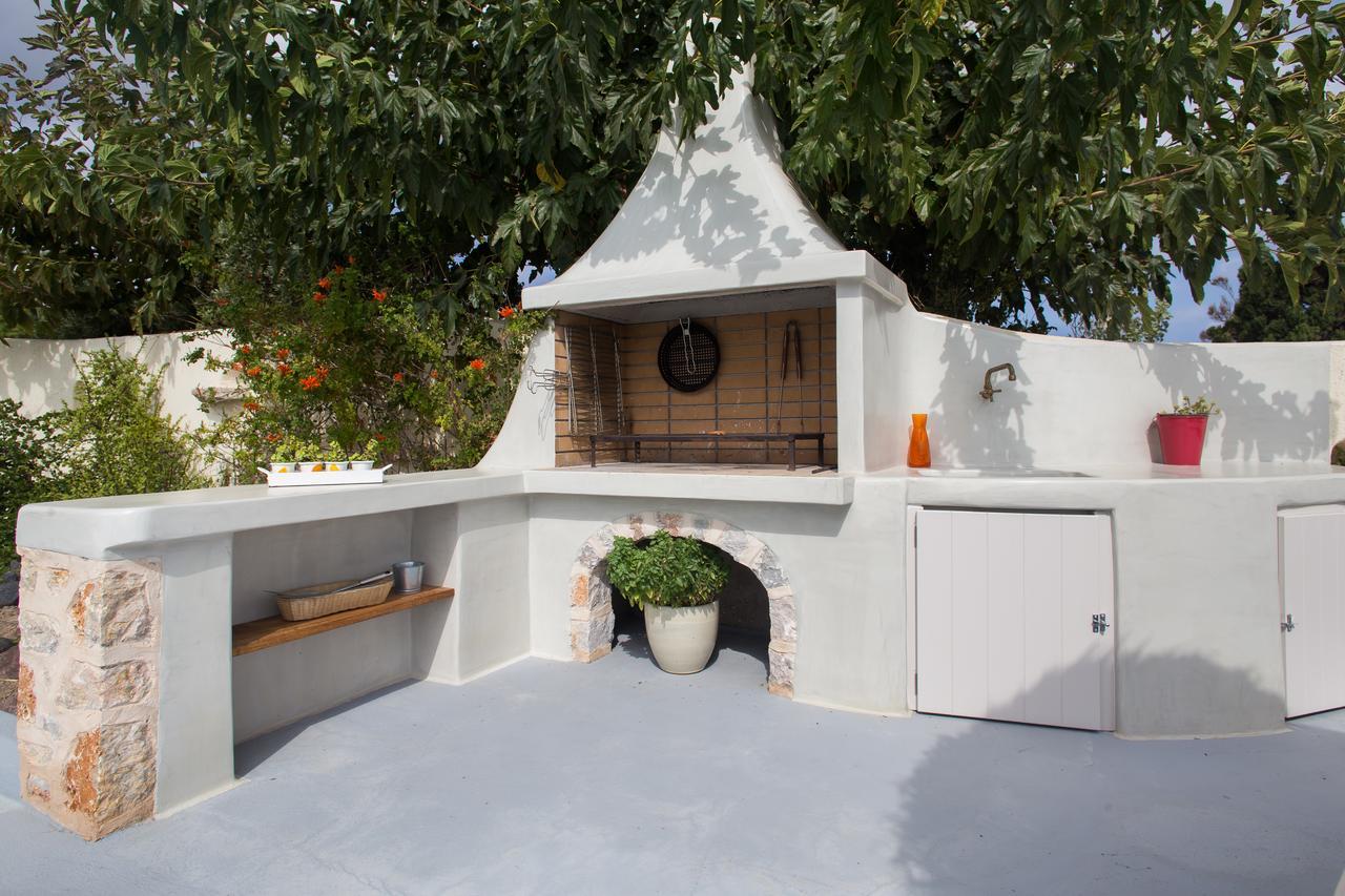 Theros Houses Santorini Kamári Buitenkant foto