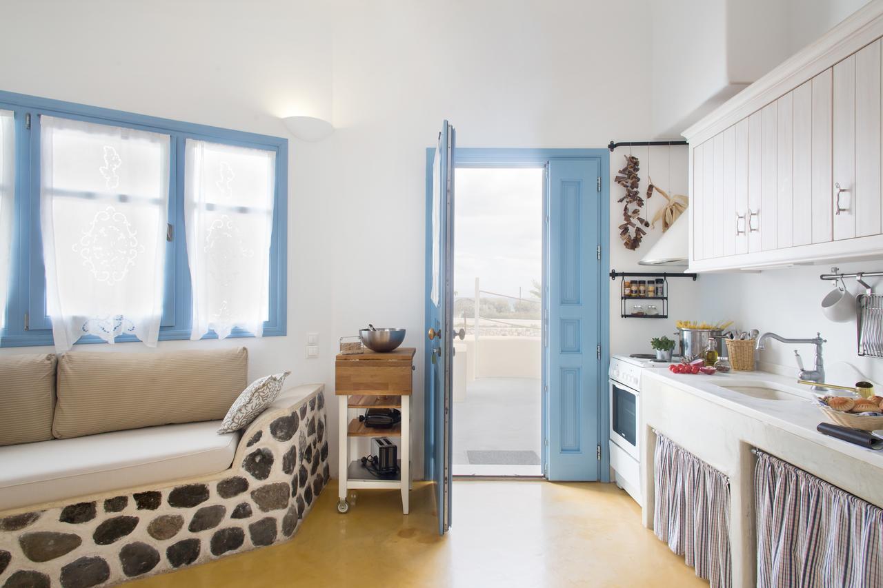 Theros Houses Santorini Kamári Buitenkant foto